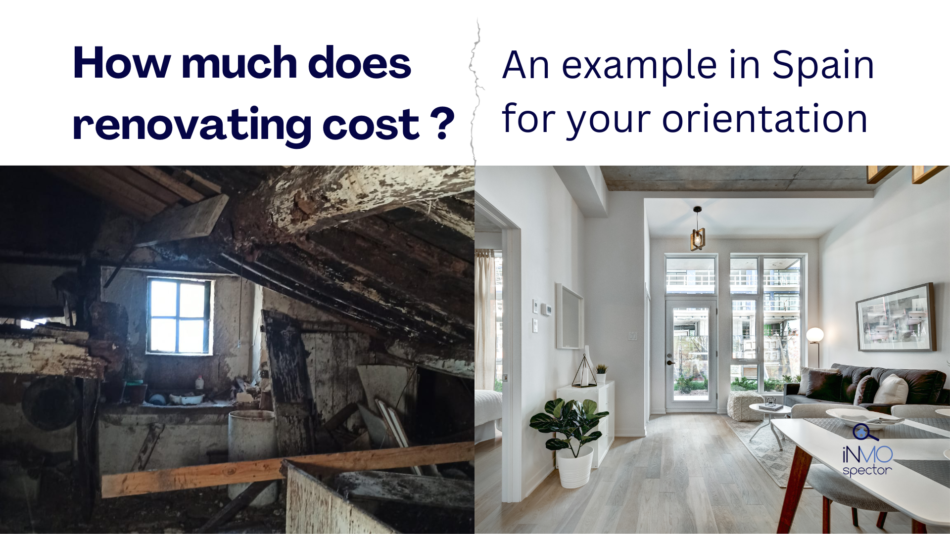 How much does renovating in Spain cost?