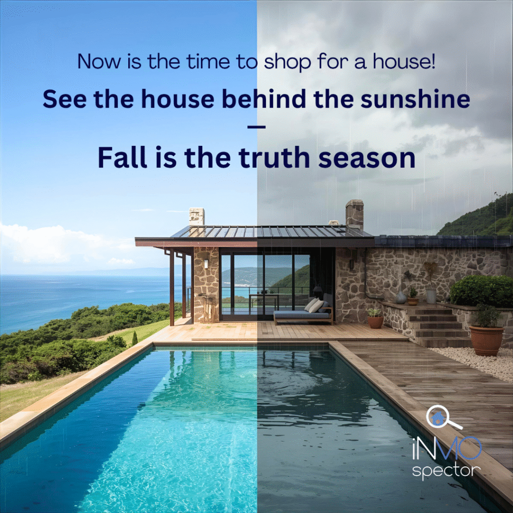 Fall/ Winter - season for home inspections