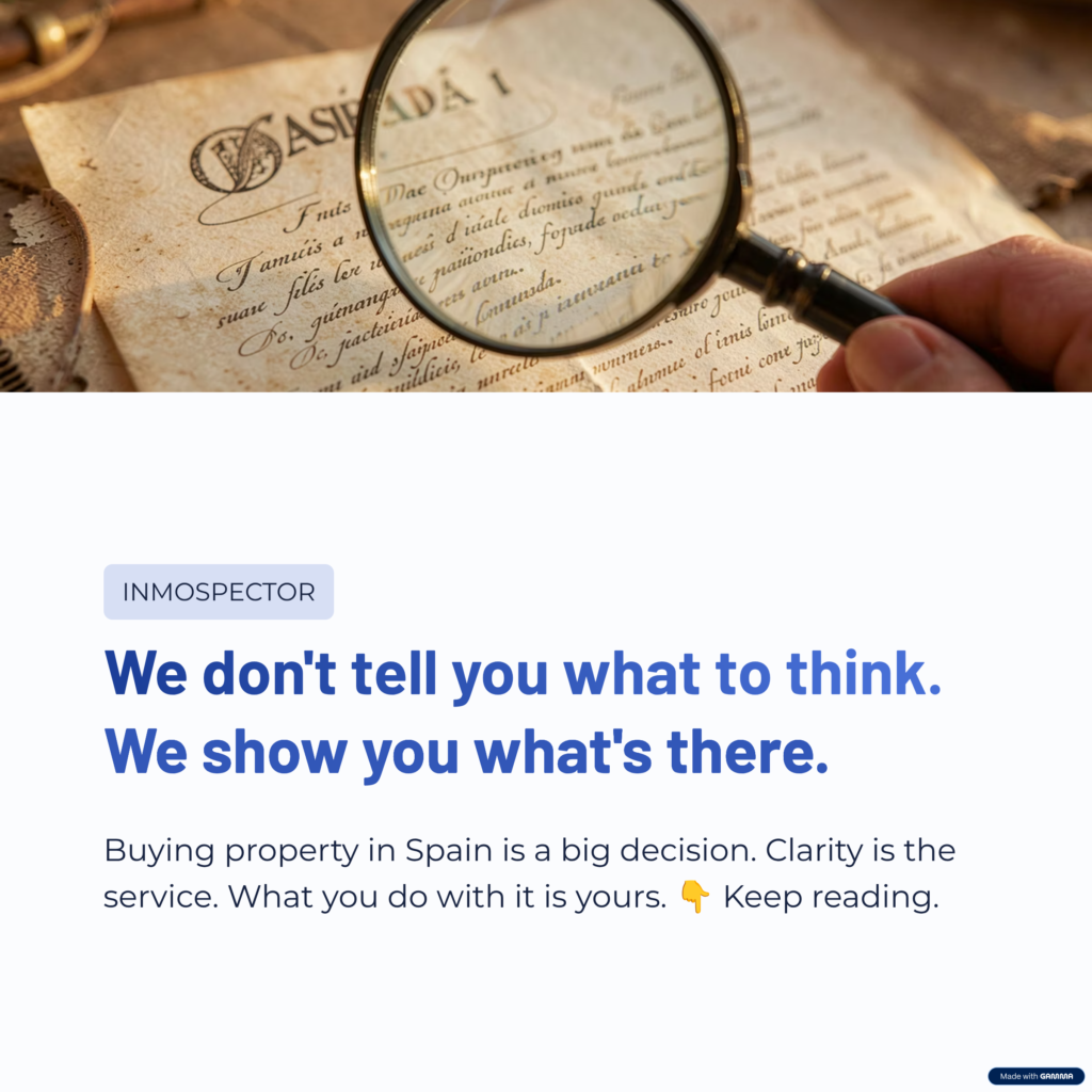 a common misconception about property inspections