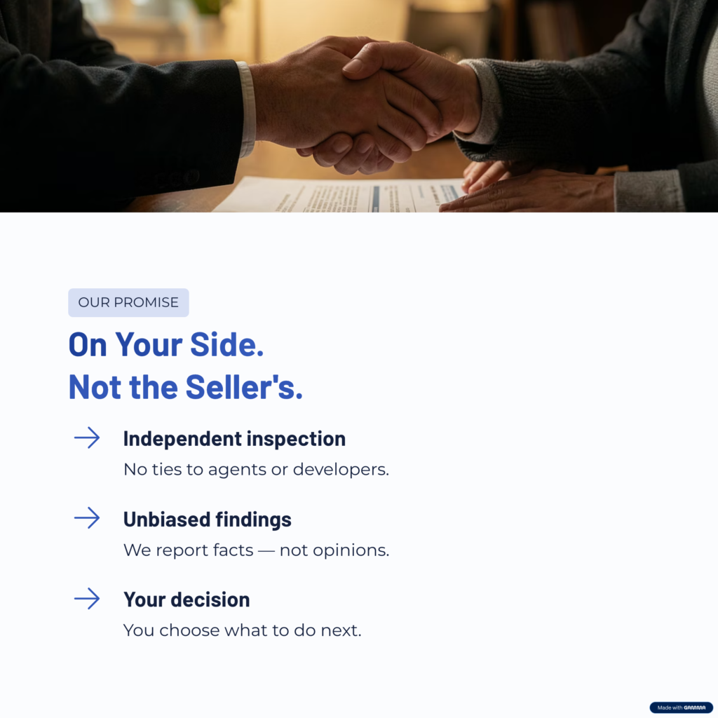 iNMOspector buyer's agent