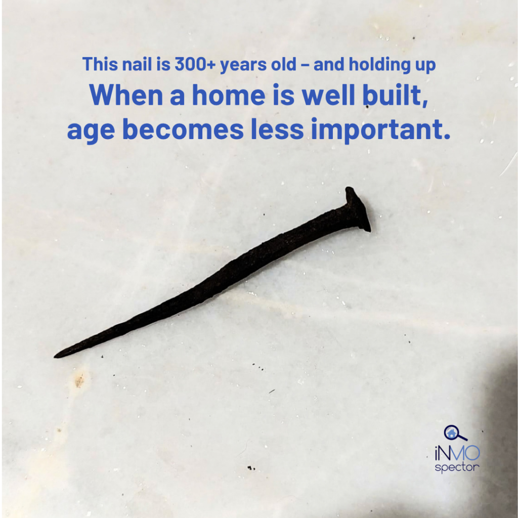 300 year old nail and still working