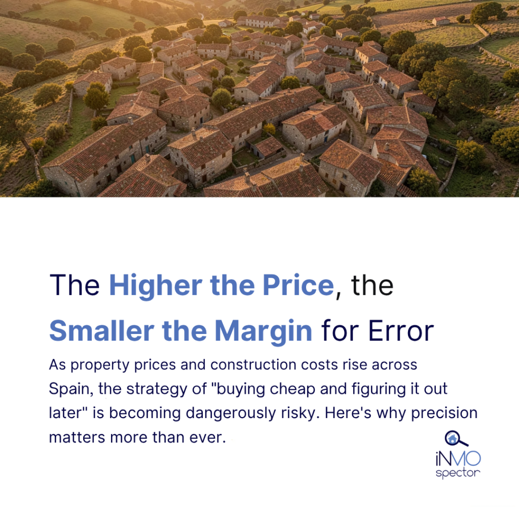 higher prices, smaller margins for error